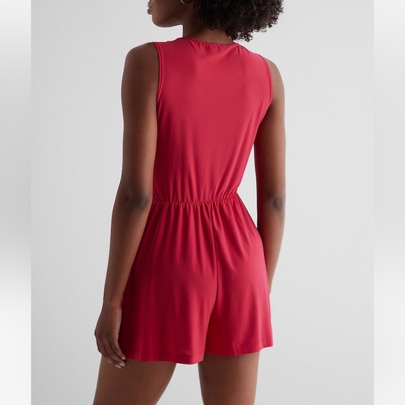 Express pink short romper size xl - Picture 3 of 13